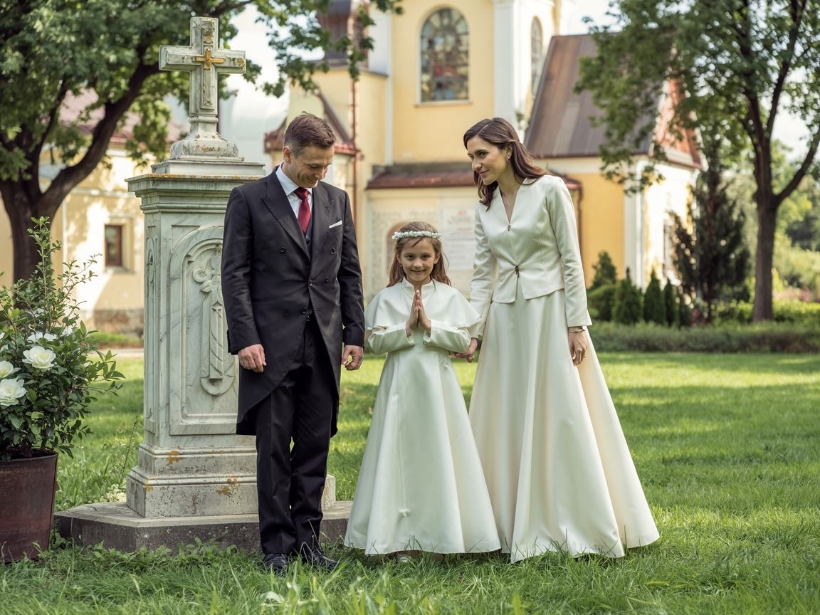 strój na komunię dziecka